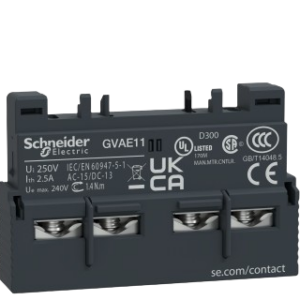 Contacto Axuliar Schneider / GVAN11