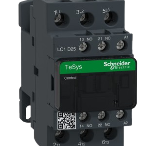 CONTACTOR 25A AC3 220Vac NA+NC / LC1D25M7